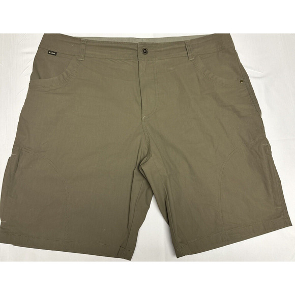 Kuhl Ramblr 10" Inseam Green Cargo Shorts Size 40 Hiking Camp Outdoor Utility - Picture 3 of 16